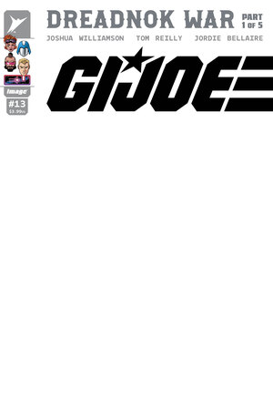[GI JOE #13 CVR G BLANK SKETCH VAR]