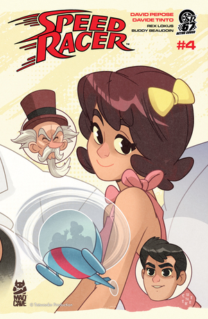 [SPEED RACER #4 CVR B SEAN GALLOWAY RETRO MANGA VAR]