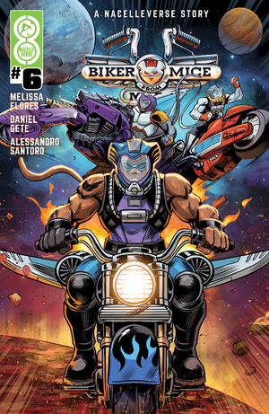 [BIKER MICE FROM MARS (2025) #6 CVR B PATRICK SPAZIANTE HANDBOOK VAR]