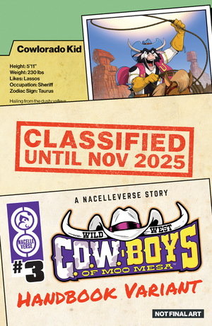 [WILD WEST COW-BOYS OF MOO MESA #3 (OF 4) CVR C PATRICK SPAZIANTE HANDBOOK VAR]