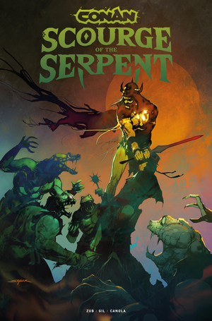 [CONAN THE BARBARIAN SCOURGE OF THE SERPENT #3 (OF 4) CVR C STUART SAYGER VAR]