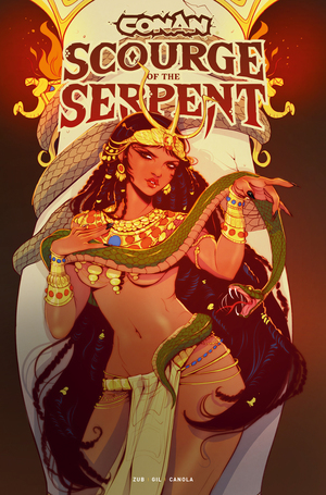 [CONAN THE BARBARIAN SCOURGE OF THE SERPENT #3 (OF 4) CVR D ASHLEIGH IZIENICKI VAR]