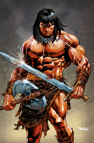 [CONAN THE BARBARIAN #21-24 DAN PANOSIAN PACK]