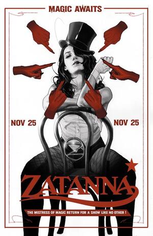 [ZATANNA (2026) #8 CVR B JOSHUA SWAY SWABY CARD STOCK VAR]