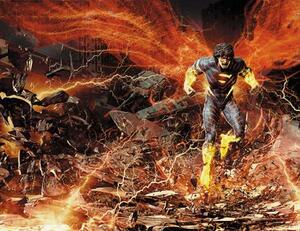 [ABSOLUTE SUPERMAN #25 CVR G BJORN BARENDS DC SHOWCASE WRAPAROUND FOIL VAR]