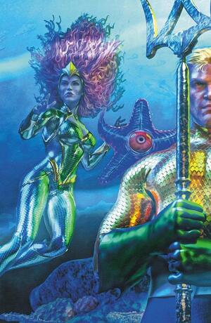 [EMPEROR AQUAMAN #23 CVR B MARK SPEARS LEFT CONNECTING CARD STOCK VAR]