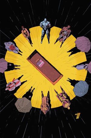 [JUSTICE LEAGUE UNLIMITED #25 CVR F CLAY MANN WATCHMEN 40TH ANNIVERSARY CARD STOCK VAR]