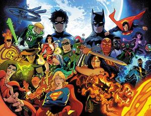 [JUSTICE LEAGUE UNLIMITED #25 CVR I RAFAEL PEREZ WRAPAROUND CARD STOCK VAR]