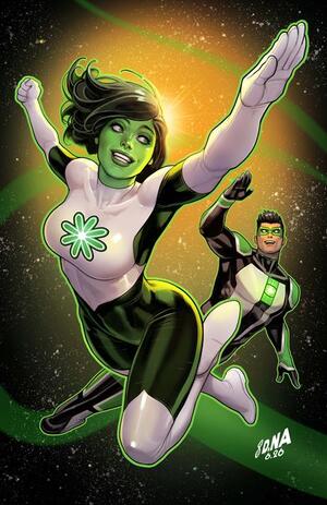[GREEN LANTERN #41 CVR B DAVID NAKAYAMA CARD STOCK VAR (GREEN LANTERN FIRST LIGHT)]