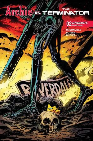 [ARCHIE VS THE TERMINATOR #2 CVR A FRANCESCO FRANCAVILLA]
