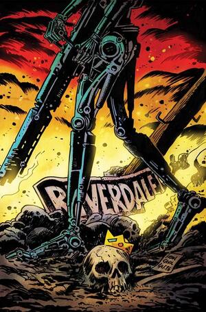 [ARCHIE VS THE TERMINATOR #2 CVR E FRANCESCO FRANCAVILLA METAL PREMIUM VAR]