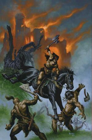 [FIRE AND ICE DARKWOLF #5 CVR G JOE JUSKO LTD VIRGIN VAR]