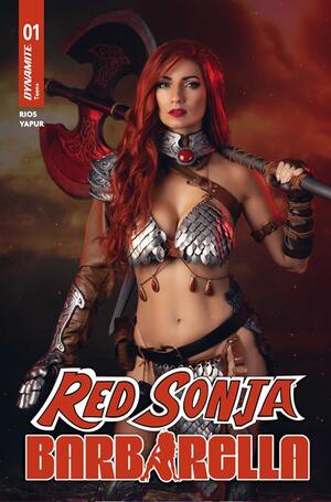 [RED SONJA BARBARELLA #1 CVR D COSPLAY IVY RED SONJA VAR]