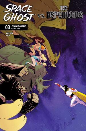 [SPACE GHOST VS THE HERCULOIDS #3 CVR B DREW MOSS VAR]