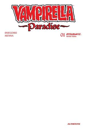 [VAMPIRELLA PARADISE #1 CVR G BLANK AUTHENTIX VAR]
