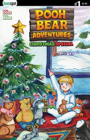 [POOH BEAR ADVENTURES CHRISTMAS SPECIAL #1 (ONE SHOT) CVR A TESSA ROSE OPENING PRESENTS]