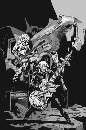 [LOST FANTASY #14 CVR D EMMANUEL GERVASONI CARDSTOCK CONCERT B&W VAR]