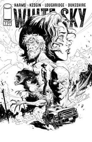 [WHITE SKY #7 CVR B SUMEYYE KESGIN B&W VAR]
