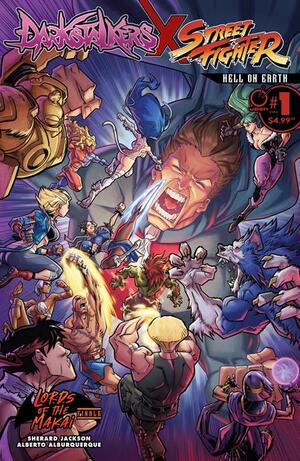 [DARKSTALKERS X STREET FIGHTER HELL ON EARTH #1 (ONE SHOT) CVR A ALBERTO ALBURQUERQUE]