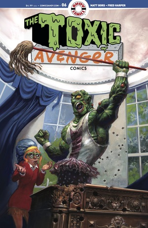 [TOXIC AVENGER COMICS #6 CVR A FRED HARPER]