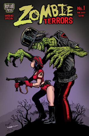 [ZOMBIE TERROR #1 UNDEAD SPECIAL (ONE SHOT) CVR B STEVE MANNION VAR Previously Solicited]
