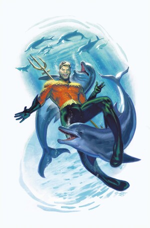 [AQUAMAN #12 CVR C DAVID TALASKI CARD STOCK VAR (DC K.O.)]