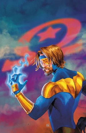[JUSTICE LEAGUE UNLIMITED #14 CVR D KEVIN WADA CARD STOCK VAR (DC K.O.)]
