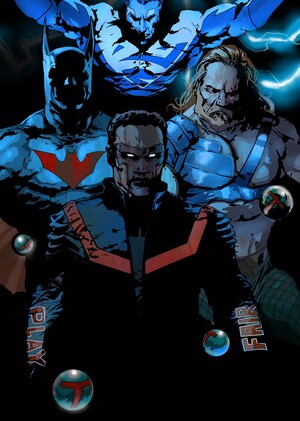 [JUSTICE LEAGUE UNLIMITED #14 CVR E STEVAN SUBIC GLOW-IN-THE-DARK VAR (DC K.O.)]