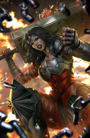 [ABSOLUTE WONDER WOMAN #15 CVR B DERRICK CHEW CARD STOCK VAR]