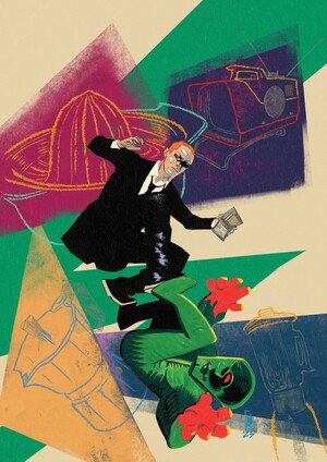 [ABSOLUTE MARTIAN MANHUNTER #7 CVR C WERTHER DELL EDERA CARD STOCK VAR]