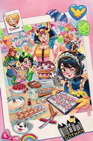 [BIRDS OF PREY #28 CVR D RIAN GONZALES CARD STOCK VAR]