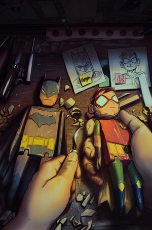 [BATMAN AND ROBIN #28 CVR A NIMIT MALAVIA]