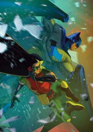 [BATMAN AND ROBIN #28 CVR C TAURIN CLARKE CARD STOCK VAR]