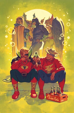[JSA #14 CVR B DAVID TALASKI CARD STOCK VAR]