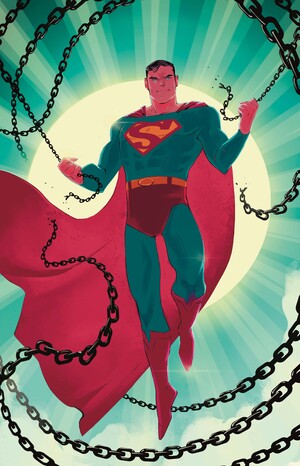 [ADVENTURES OF SUPERMAN BOOK OF EL #4 (OF 12) CVR D SARAH BASLAIM CARD STOCK VAR]