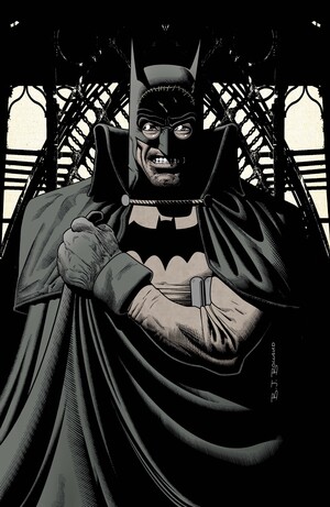 [BATMAN GOTHAM BY GASLIGHT A LEAGUE FOR JUSTICE #6 (OF 6) CVR B BRIAN BOLLAND CARD STOCK VAR]