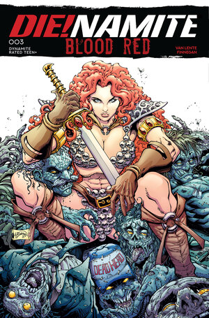 [DIE!NAMITE BLOOD RED #3 CVR D WILL ROBSON VAR]