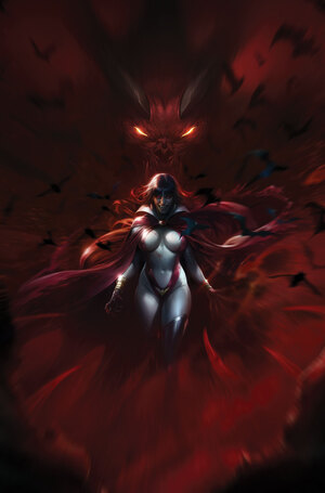 [VAMPIRELLA ARMAGEDDON #6 CVR E FRANCESCO MATTINA METAL VIRGIN VAR]