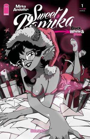 [MIRKA ANDOLFOS SWEET PAPRIKA BLACK WHITE & PINK HOLIDAY SPECIAL (ONE SHOT) CVR C VINCENZO PUGLIA VAR]