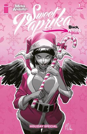 [MIRKA ANDOLFOS SWEET PAPRIKA BLACK WHITE & PINK HOLIDAY SPECIAL (ONE SHOT) CVR D MARCO FAILLA VAR]