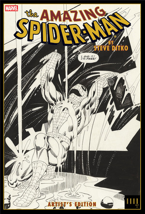 [AMAZING SPIDER MAN BY STEVE DITKO ARTISTS EDITION HC RAIN CVR]