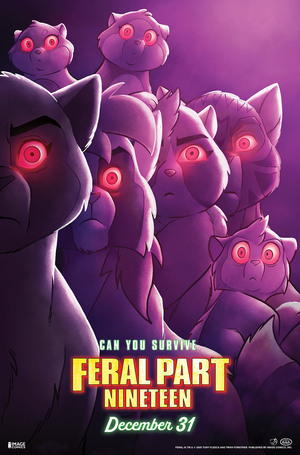 [FERAL #19 CVR B TONY FLEECS & TRISH FORSTNER MOVIE POSTER HOMAGE VAR]