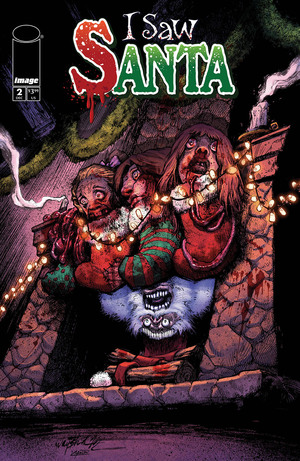 [I SAW SANTA A SPAWN UNIVERSE CHRISTMAS STORY #2 (OF 2) CVR B JONATHAN WAYSHAK VAR]
