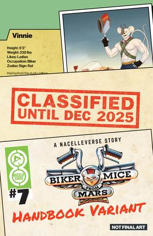 [BIKER MICE FROM MARS (2025) #7 CVR B DOTUN AKANDE HANDBOOK VAR]