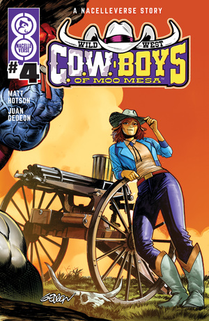 [WILD WEST COW-BOYS OF MOO MESA #4 (OF 4) CVR A JUAN GEDEON]