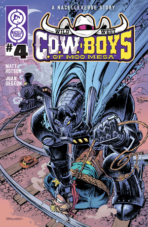 [WILD WEST COW-BOYS OF MOO MESA #4 (OF 4) CVR B ANDREW KRAHNKE VAR]
