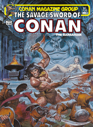 [SAVAGE SWORD OF CONAN THE ORIGINAL COMICS OMNIBUS HC VOL 07 REGULAR EDITION]