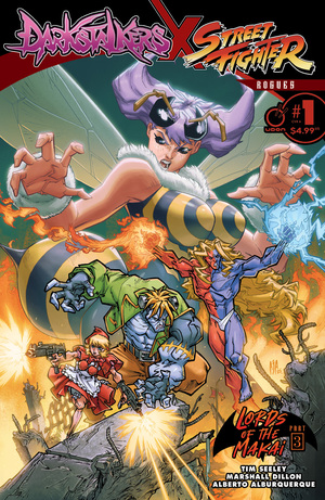 [DARKSTALKERS X STREET FIGHTER ROGUES #1 (ONE SHOT)CVR A ALBERTO ALBURQUERQUE]