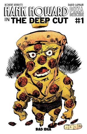 [HANK HOWARD PIZZA DETECTIVE THE DEEP CUT #1 (ONE SHOT) CVR C PIZZA BY JESSE LONERGAN VAR]