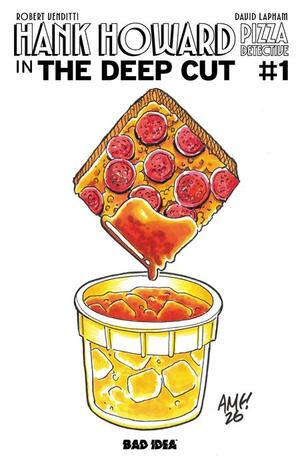 [HANK HOWARD PIZZA DETECTIVE THE DEEP CUT #1 (ONE SHOT) CVR D PIZZA BY TONY FLEECS VAR]